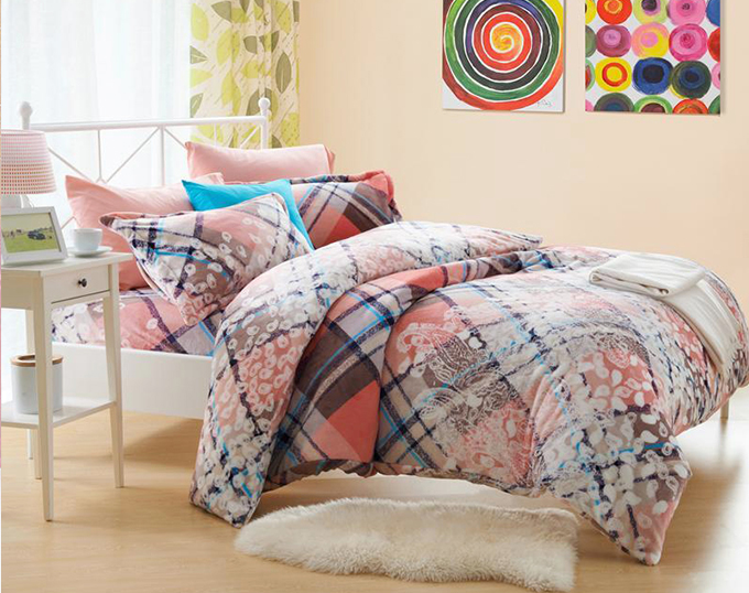 Flannel bedding